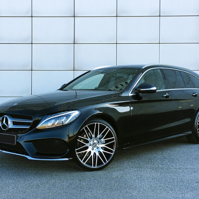 Mercedes C220 sw AMG Nero 2014 26000-01